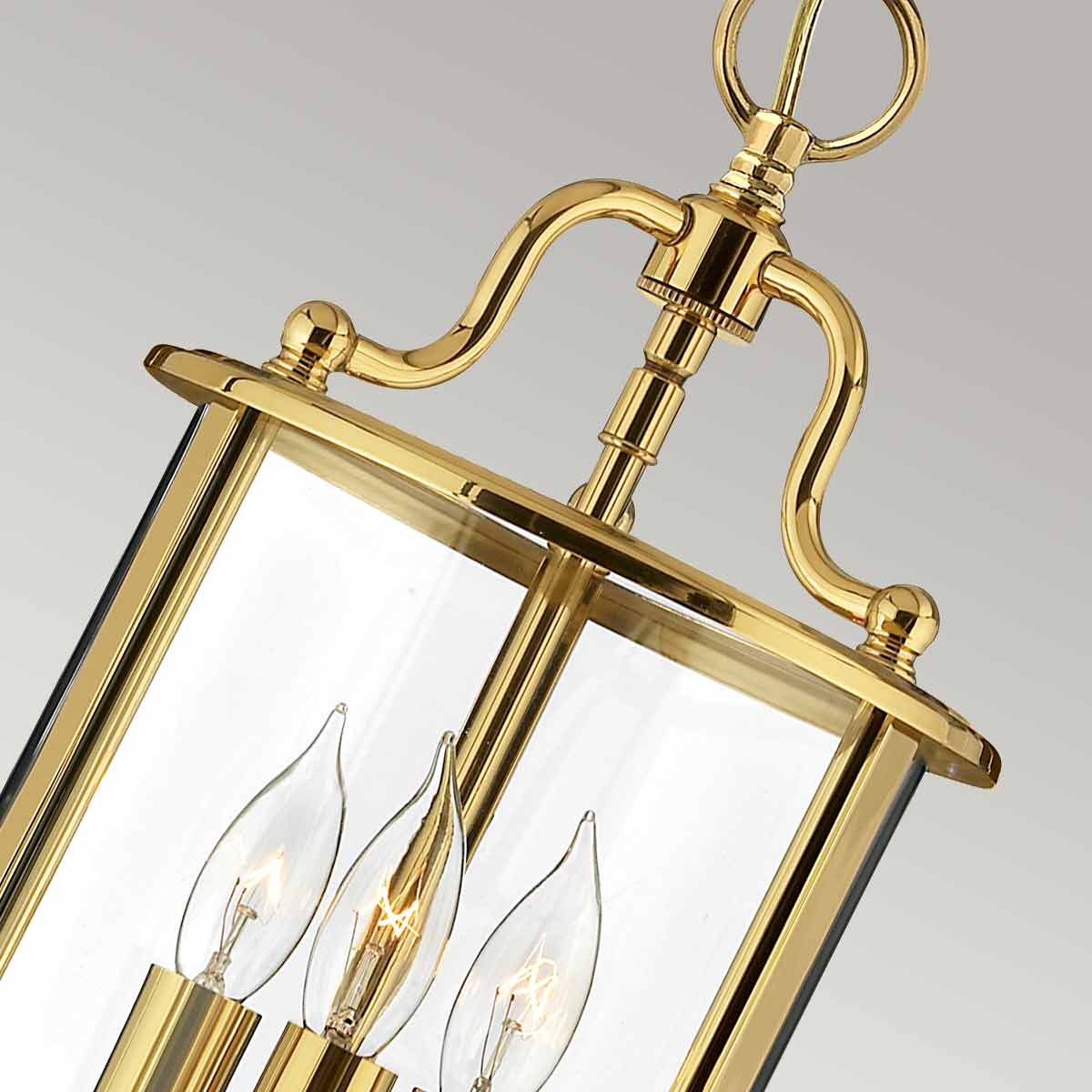 Hinkley Pendant from the Gentry range. Gentry 3 Light Small Pendant Product Code = HK-GENTRY-P-S-PB