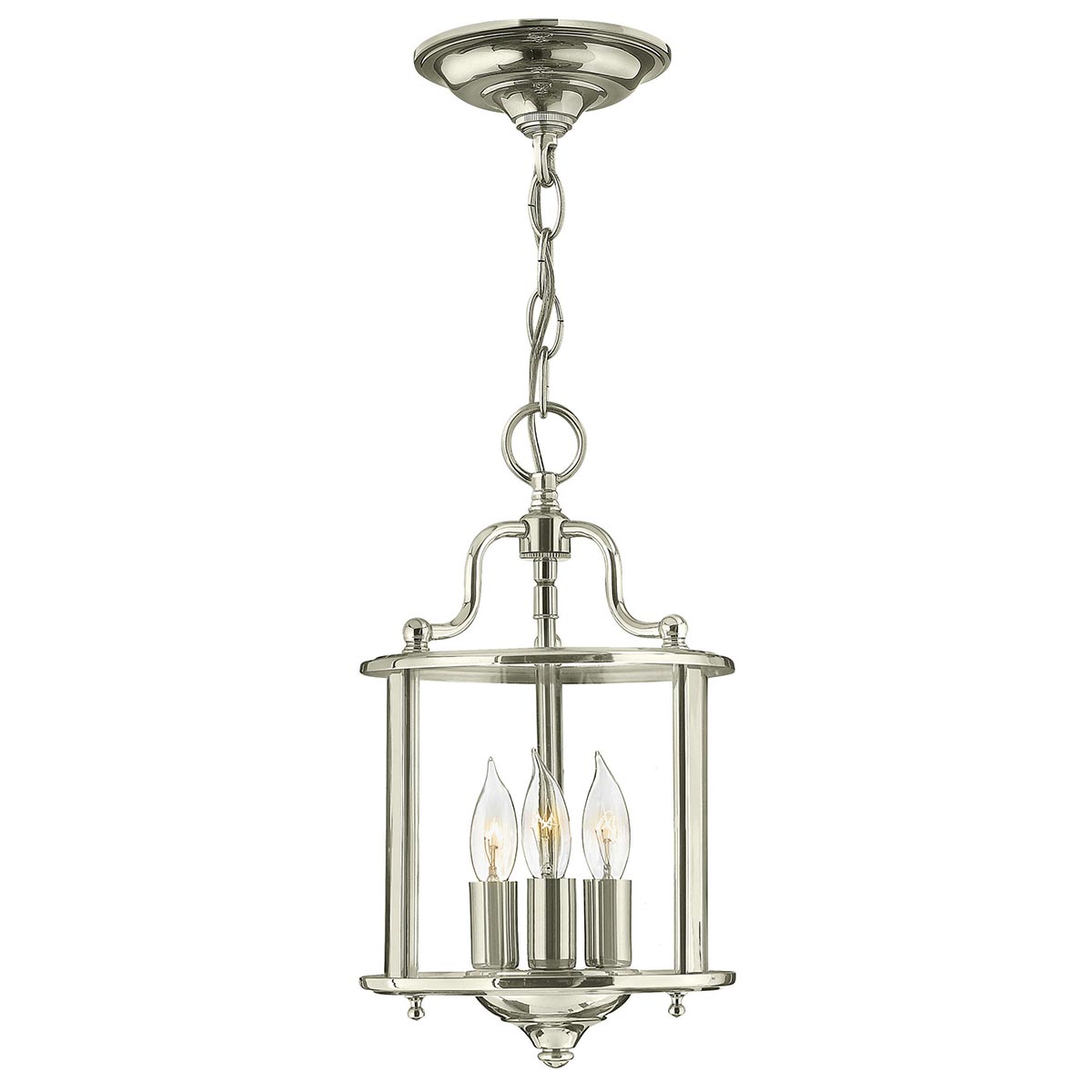 Hinkley Pendant from the Gentry range. Gentry 3 Light Small Pendant Product Code = HK-GENTRY-P-S-PN
