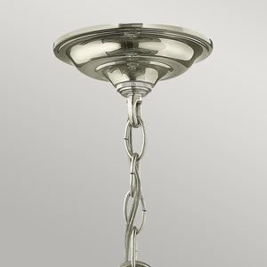 Hinkley Pendant from the Gentry range. Gentry 3 Light Small Pendant Product Code = HK-GENTRY-P-S-PN
