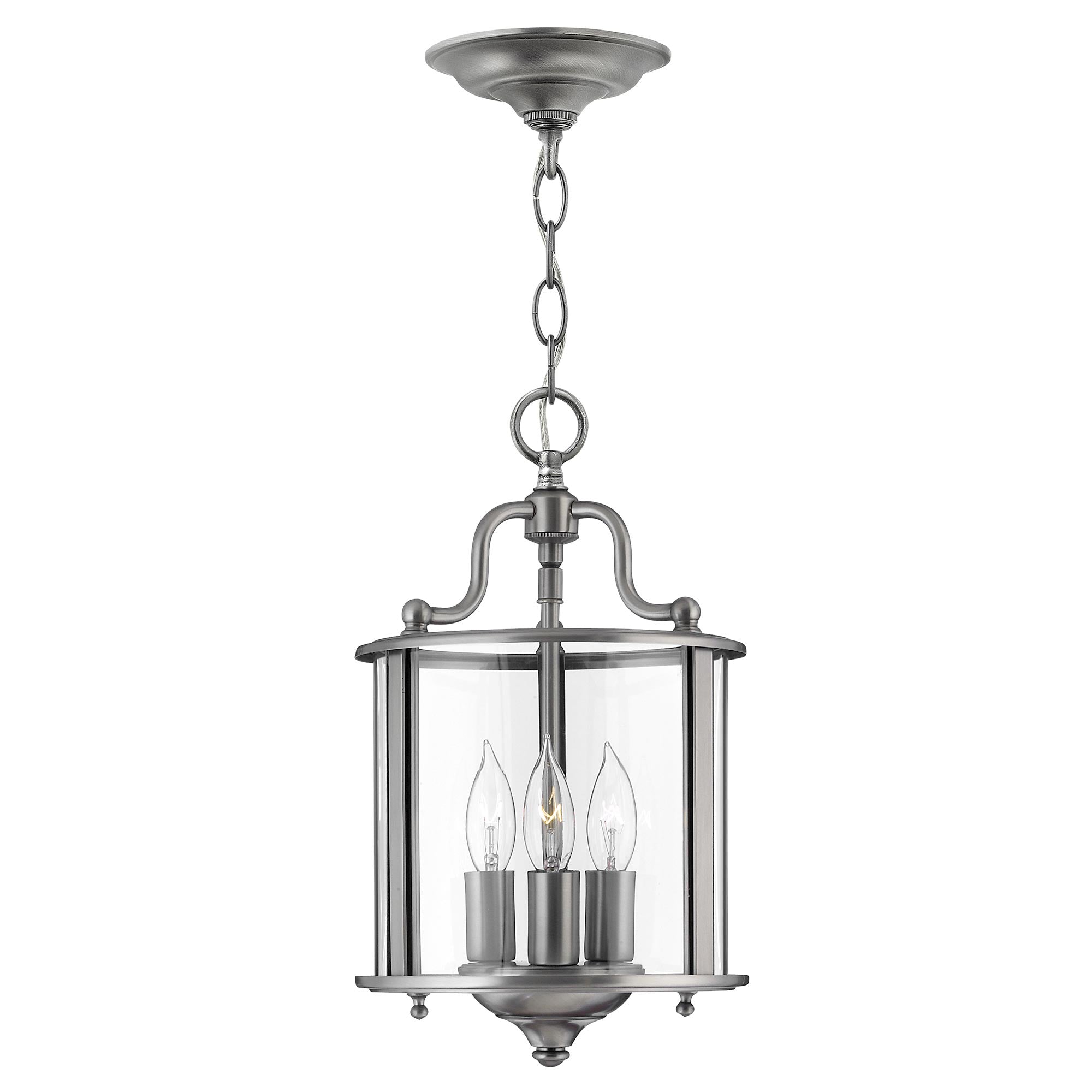 Hinkley Pendant from the Gentry range. Gentry 3 Light Small Pendant Product Code = HK-GENTRY-P-S-PW
