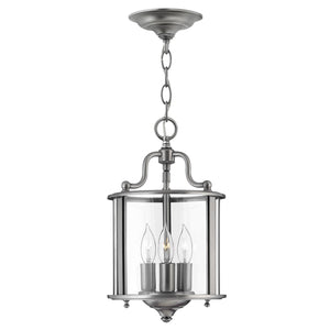 Hinkley Pendant from the Gentry range. Gentry 3 Light Small Pendant Product Code = HK-GENTRY-P-S-PW