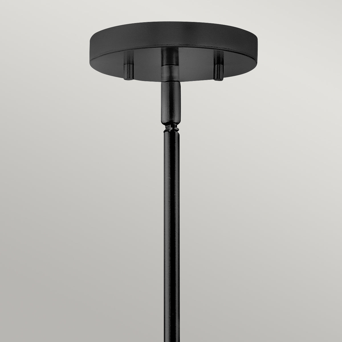 Hinkley Duo Mount Pendant/Semi-Flush from the Graham range. Graham 4 Light  Duo Mount  - Black Product Code = HK-GRAHAM-L-BK