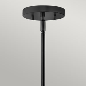 Hinkley Duo Mount Pendant/Semi-Flush from the Graham range. Graham 4 Light  Duo Mount  - Black Product Code = HK-GRAHAM-L-BK