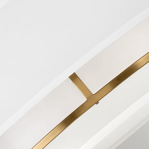 Hinkley Duo Mount Pendant/Semi-Flush from the Graham range. Graham 4 Light  Duo Mount  - Lacquered Brass Product Code = HK-GRAHAM-L-LCB