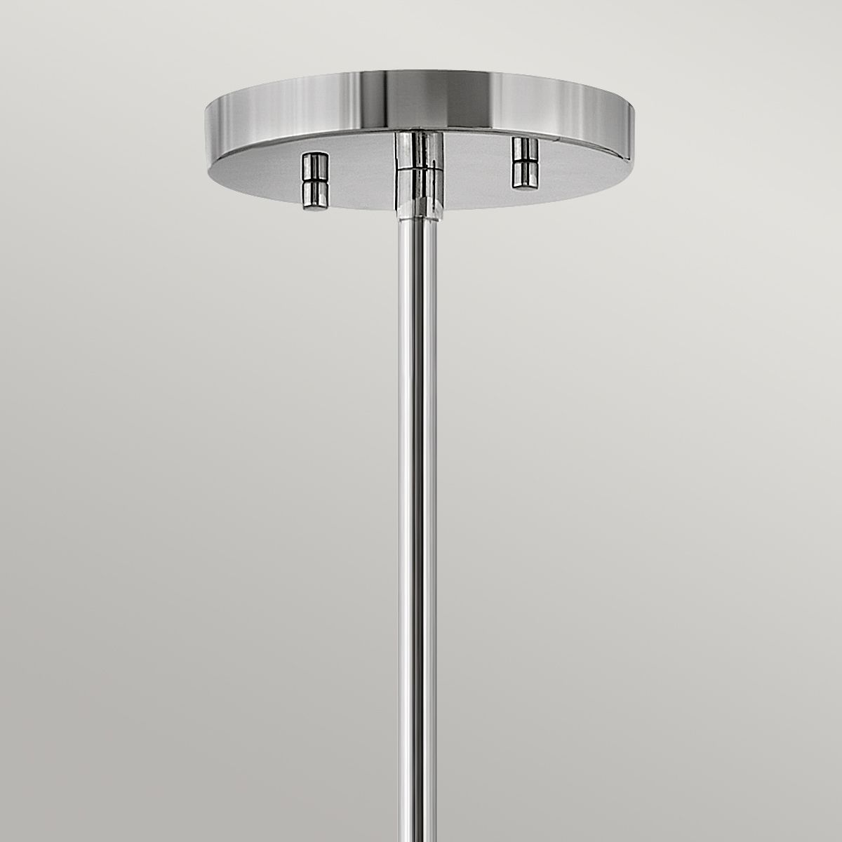 Hinkley Duo Mount Pendant/Semi-Flush from the Graham range. Graham 4 Light Duo Mount - Polished Nickel – SKU HK-GRAHAM-L-PN