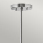 Hinkley Duo Mount Pendant/Semi-Flush from the Graham range. Graham 4 Light  Duo Mount  - Polished Nickel Product Code = HK-GRAHAM-L-PN