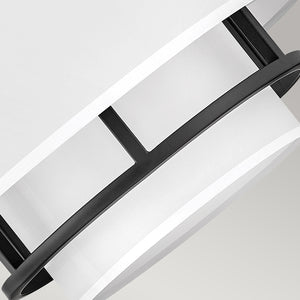 Hinkley Duo Mount Pendant/Semi-Flush from the Graham range. Graham 3 Light  Duo Mount  - Black Product Code = HK-GRAHAM-M-BK