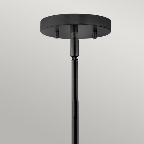 Hinkley Duo Mount Pendant/Semi-Flush from the Graham range. Graham 3 Light  Duo Mount  - Black Product Code = HK-GRAHAM-M-BK