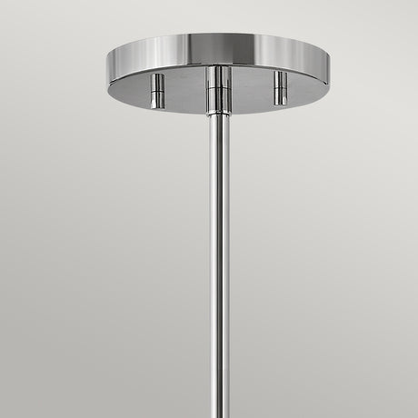 Hinkley Duo Mount Pendant/Semi-Flush from the Graham range. Graham 3 Light  Duo Mount  - Polished Nickel Product Code = HK-GRAHAM-M-PN