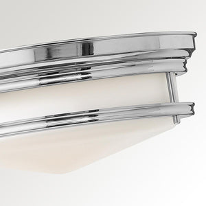 Hinkley Ceiling Flush from the Hadley range. Hadley 3 Light Flush Product Code = HK-HADLEY-F-CM