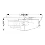 Hinkley Ceiling Flush from the Hadley range. Hadley 3 Light Flush – SKU HK-HADLEY-F-CM