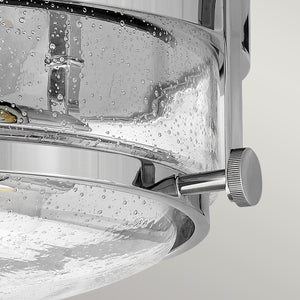 Hinkley Ceiling Flush from the Harper range. Harper 3 Light Flush Product Code = HK-HARPER-F-CM-CS