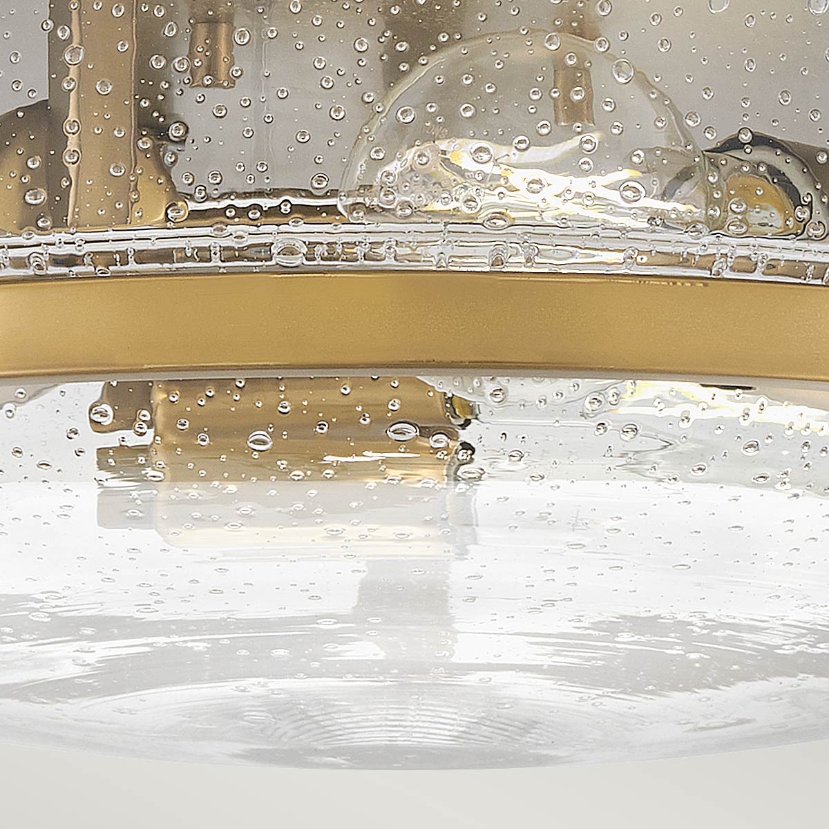 Hinkley Ceiling Flush from the Harper range. Harper 3 Light Flush Product Code = HK-HARPER-F-HB-CS