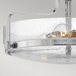Hinkley Ceiling Semi-Flush from the Harper range. Harper 3 Light Medium Semi-Flush Product Code = HK-HARPER-SFM-CM-CS