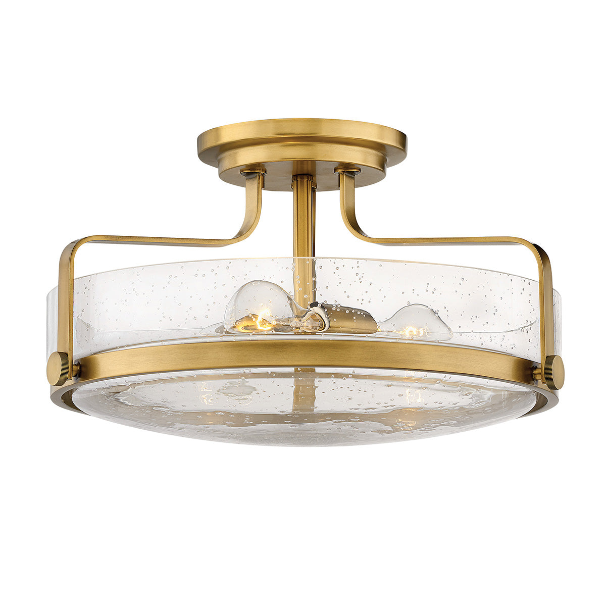 Hinkley Ceiling Semi-Flush from the Harper range. Harper 3 Light Medium Semi-Flush Product Code = HK-HARPER-SFM-HB-CS
