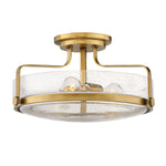 Hinkley Ceiling Semi-Flush from the Harper range. Harper 3 Light Medium Semi-Flush Product Code = HK-HARPER-SFM-HB-CS