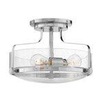 Hinkley Ceiling Semi-Flush from the Harper range. Harper 3 Light Small Semi-Flush Product Code = HK-HARPER-SFS-CM-CS