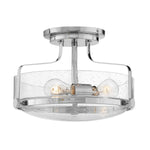 Hinkley Ceiling Semi-Flush from the Harper range. Harper 3 Light Medium Semi-Flush – SKU HK-HARPER-SFM-CM-CS