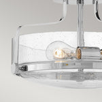 Hinkley Ceiling Semi-Flush from the Harper range. Harper 3 Light Medium Semi-Flush – SKU HK-HARPER-SFM-CM-CS