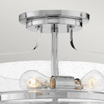 Hinkley Ceiling Semi-Flush from the Harper range. Harper 3 Light Medium Semi-Flush – SKU HK-HARPER-SFM-CM-CS