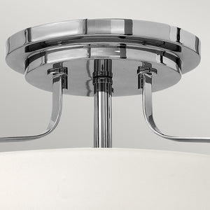 Hinkley Harper 3 Light Small Semi-Flush HK-HARPER-SFS-CM