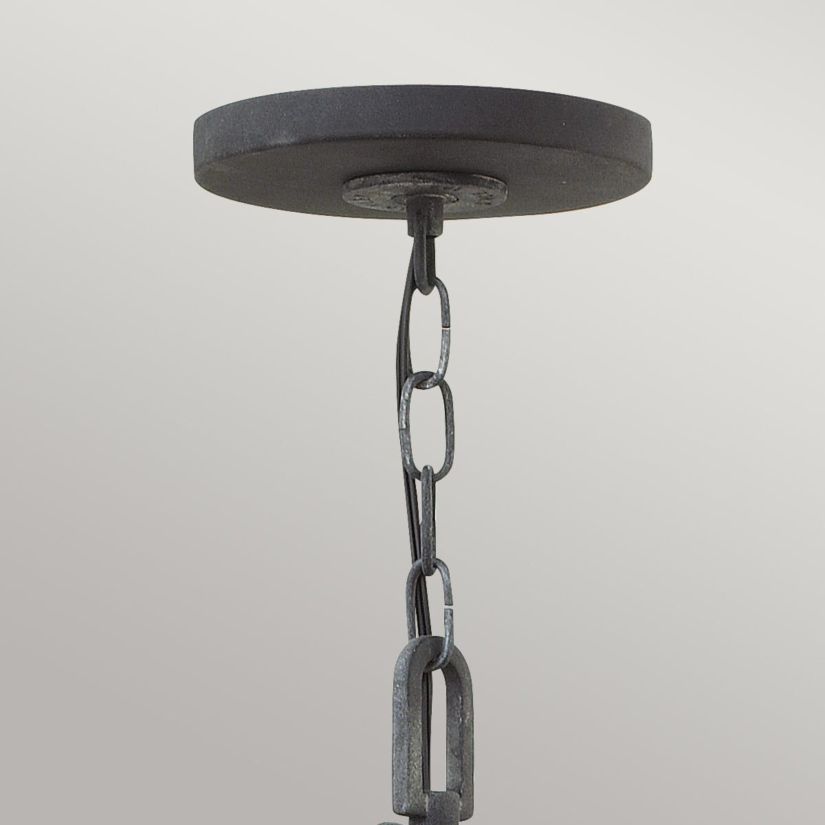 Hinkley Chandelier from the Holden range. Holden 4 Light Pendant Chandelier - Aged Zinc Product Code = HK-HOLDEN4-DZ