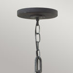Hinkley Chandelier from the Holden range. Holden 4 Light Pendant Chandelier - Aged Zinc Product Code = HK-HOLDEN4-DZ