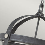 Hinkley Chandelier from the Holden range. Holden 5 Light Chandelier - Aged Zinc Product Code = HK-HOLDEN5-DZ