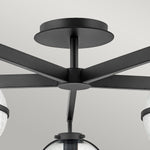 Hinkley Ceiling Semi-Flush from the Hollis range. Hollis 5 Light Semi-Flush – SKU HK-HOLLIS-5-C-BK