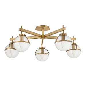 Hinkley Ceiling Semi-Flush from the Hollis range. Hollis 5 Light Semi-Flush Product Code = HK-HOLLIS-5-C-HB