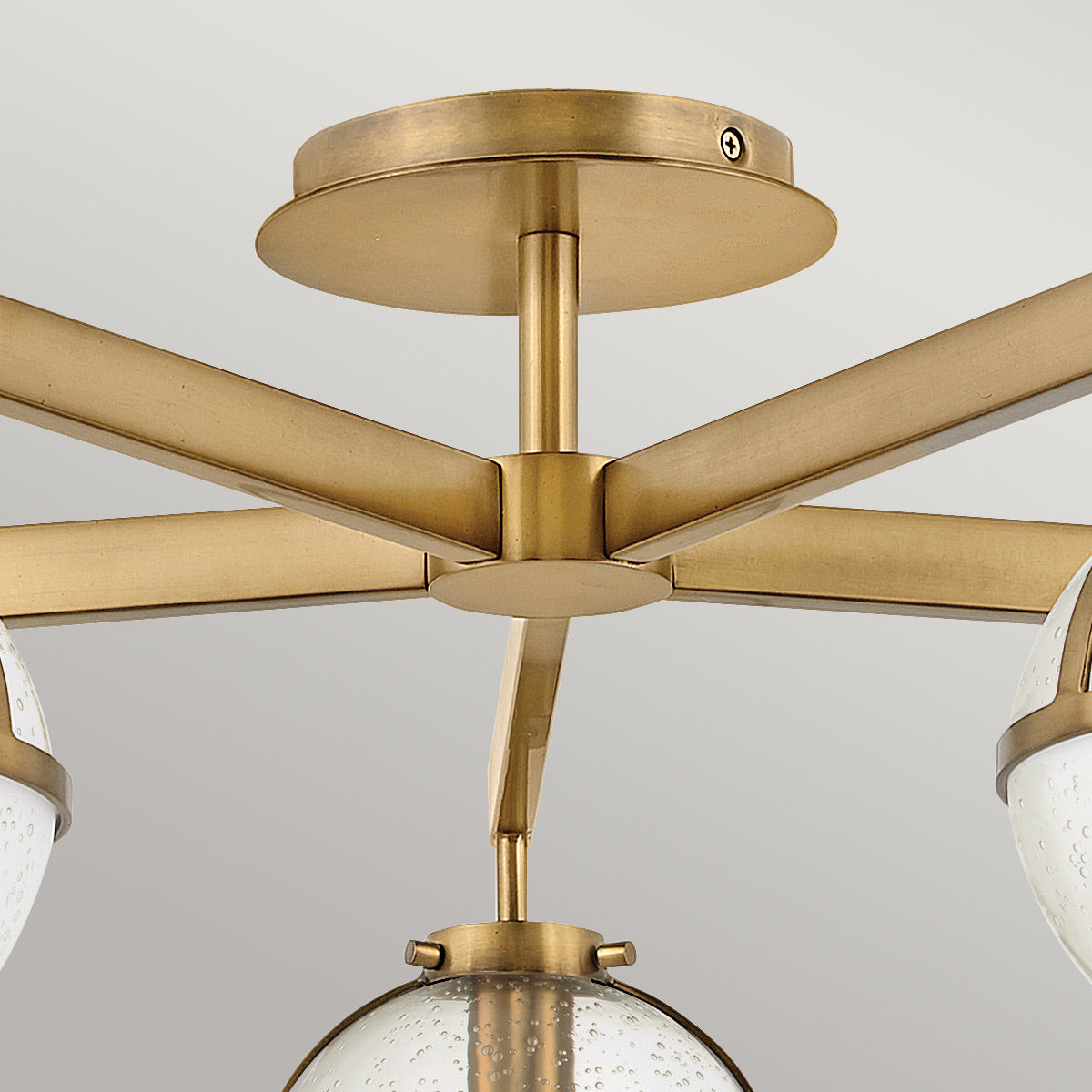 Hinkley Ceiling Semi-Flush from the Hollis range. Hollis 5 Light Semi-Flush Product Code = HK-HOLLIS-5-C-HB