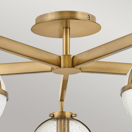 Hinkley Ceiling Semi-Flush from the Hollis range. Hollis 5 Light Semi-Flush Product Code = HK-HOLLIS-5-C-HB