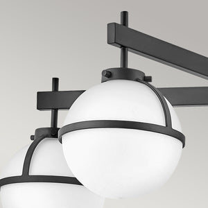 Hinkley Ceiling Semi-Flush from the Hollis range. Hollis 5 Light Semi-Flush Product Code = HK-HOLLIS-5-O-BK