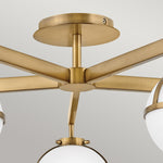 Hinkley Ceiling Semi-Flush from the Hollis range. Hollis 5 Light Semi-Flush Product Code = HK-HOLLIS-5-O-HB