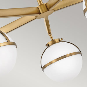 Hinkley Ceiling Semi-Flush from the Hollis range. Hollis 5 Light Semi-Flush Product Code = HK-HOLLIS-5-O-HB