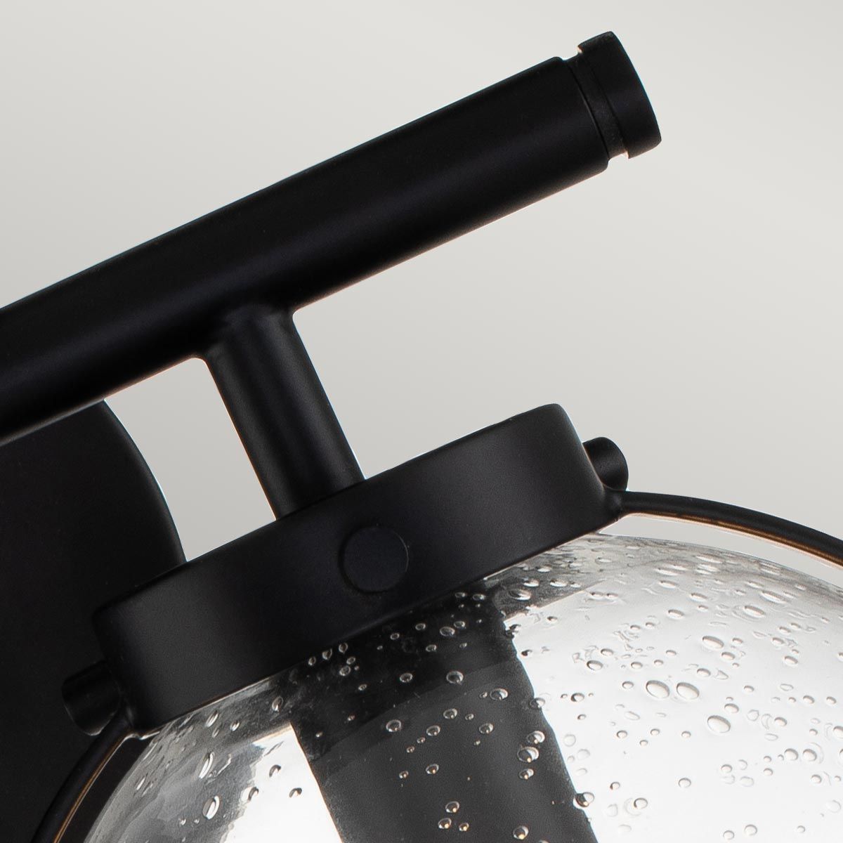 Hinkley Wall Light from the Hollis range. Hollis 2 Light Wall Light – SKU HK-HOLLIS2-C-BK-BATH