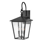 Hinkley Outdoor Wall Light from the Huntersfield range. Huntersfield 3 Light Large Wall Lantern Product Code = HK-HUNTERSFIELD2-L-BK