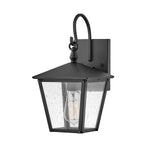 Hinkley Outdoor Wall Light from the Huntersfield range. Huntersfield 1 Light Small Wall Lantern Product Code = HK-HUNTERSFIELD2-S-BK