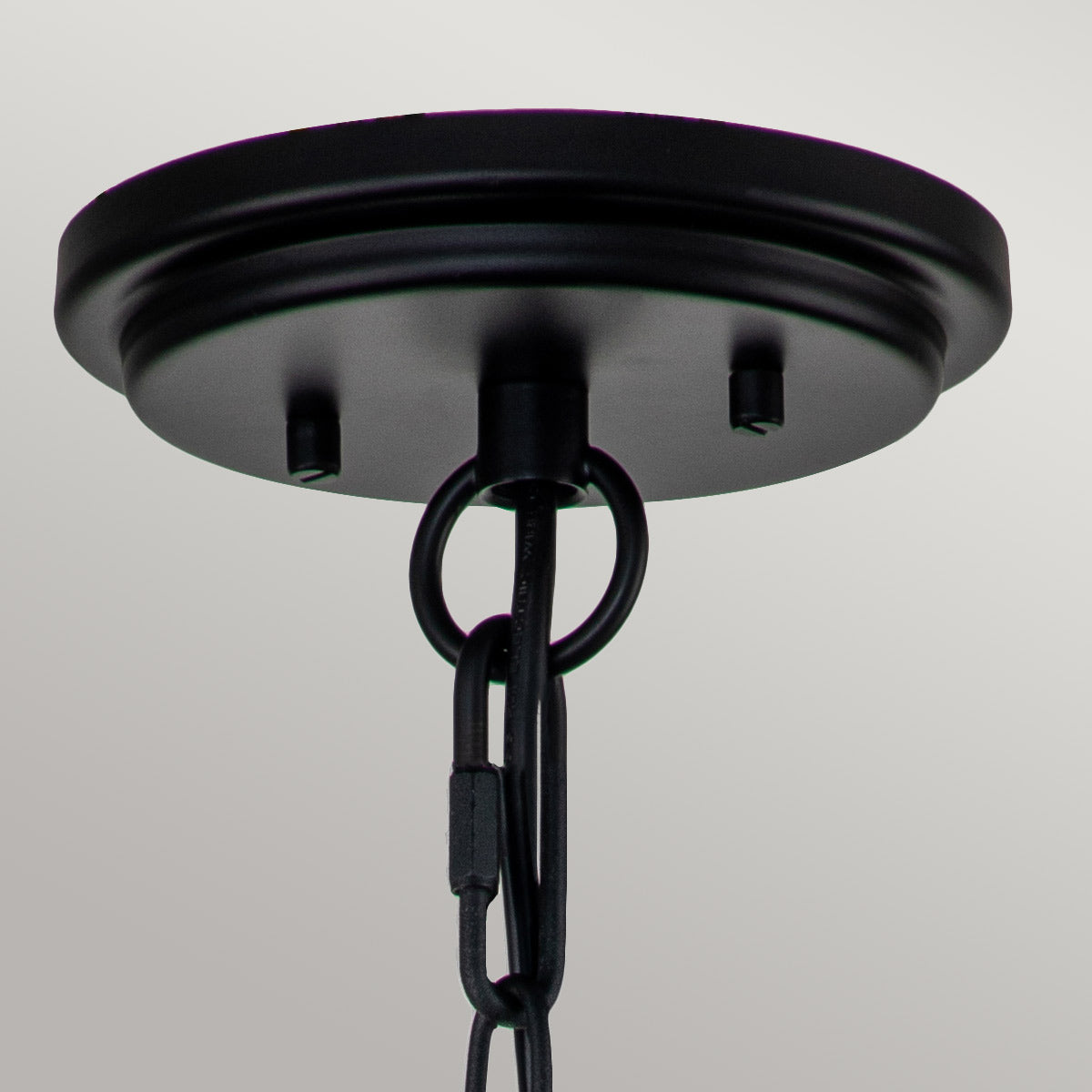 Hinkley  Outdoor Hanging from the Huntersfield range. Huntersfield 1 Light Small Chain Lantern Product Code = HK-HUNTERSFIELD8-S-BK