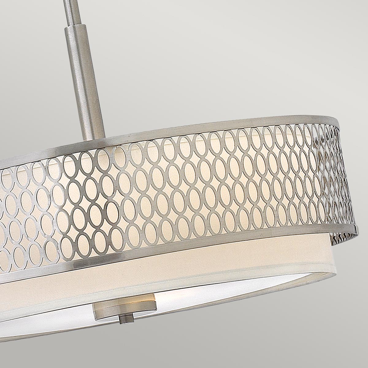 Hinkley/ Fredrick Ramond Jules 3 Light Pendant / Semi-Flush HK-JULES-3P-BN