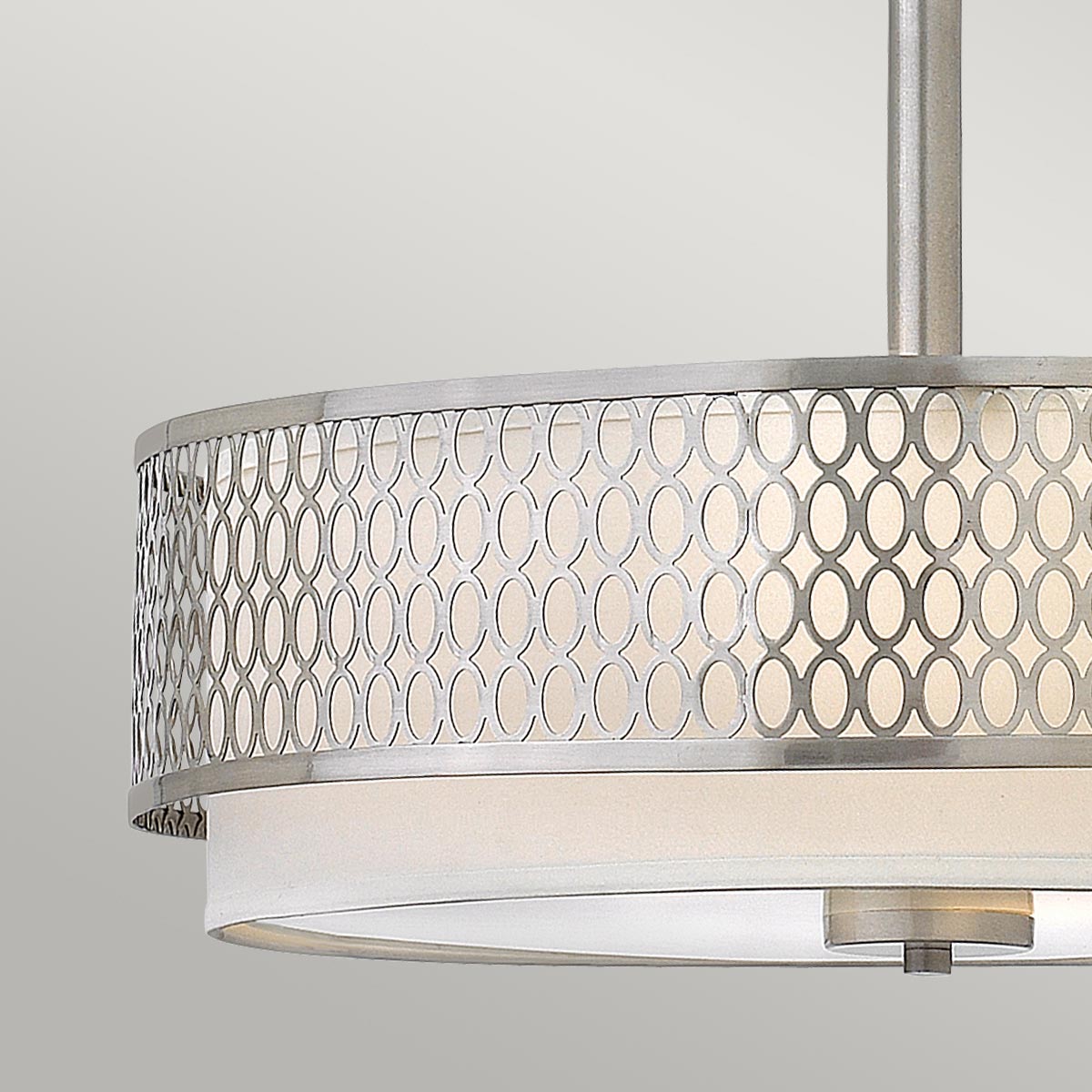 Hinkley/ Fredrick Ramond Jules 3 Light Pendant / Semi-Flush HK-JULES-3P-BN