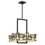 Hinkley Pendant from the Lanza range. Lanza 3 Light Pendant Product Code = HK-LANZA-P-L