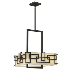 Hinkley Pendant from the Lanza range. Lanza 3 Light Pendant Product Code = HK-LANZA-P-L