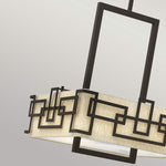 Hinkley Pendant from the Lanza range. Lanza 3 Light Pendant Product Code = HK-LANZA-P-L