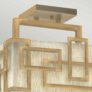 Hinkley Lanza 3 Light Semi-Flush HK-LANZA-SF-BR