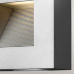 Hinkley Outdoor Wall Light from the Luna range. Luna Small LED Wall Light - Titanium Product Code = HK-LUNA-S-TT