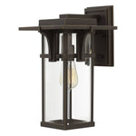 Hinkley Outdoor Wall Light from the Manhattan range. Manhattan 1 Light Medium Wall Lantern – SKU HK-MANHATTAN2-M