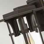 Hinkley Outdoor Wall Light from the Manhattan range. Manhattan 1 Light Medium Wall Lantern Product Code = HK-MANHATTAN2-M
