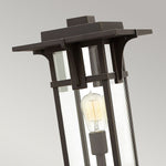 Hinkley Pedestal Lantern from the Manhattan range. Manhattan 1 Light Pedestal – SKU HK-MANHATTAN3-M