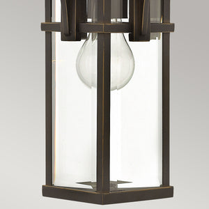 Hinkley Outdoor Hanging from the Manhattan range. Manhattan 1 Light Chain Lantern Product Code = HK-MANHATTAN8-S